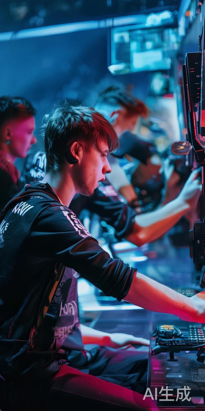 在半决赛中，一支排名不被看好的战队在落后几乎一整场